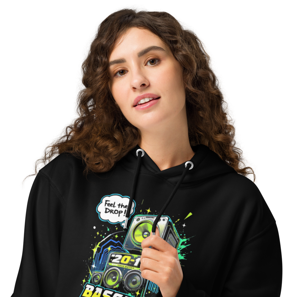 BassHead Unisex essential organic hoodie