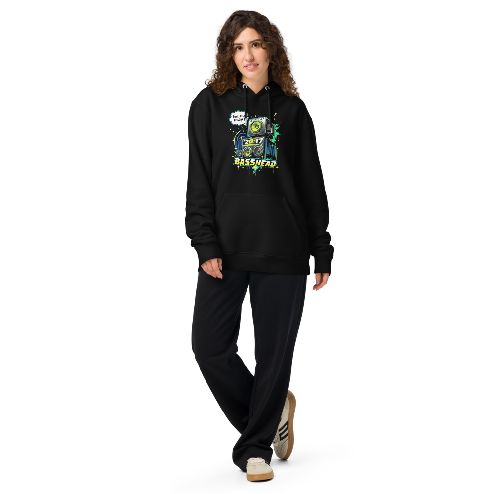 BassHead Unisex essential organic hoodie
